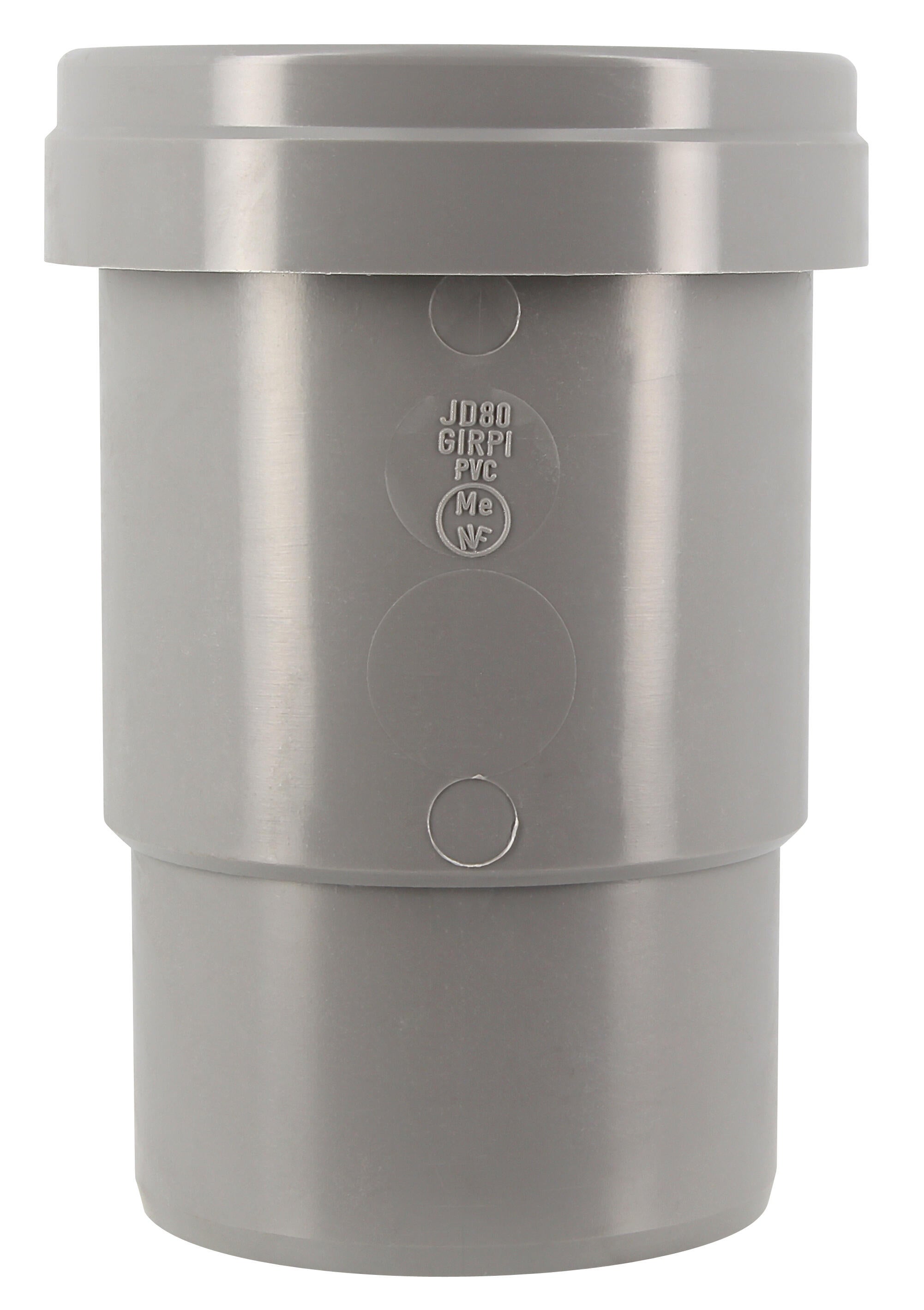 Joint de dilatation mâle / femelle pvc Diam.80 mm GIRPI - 2