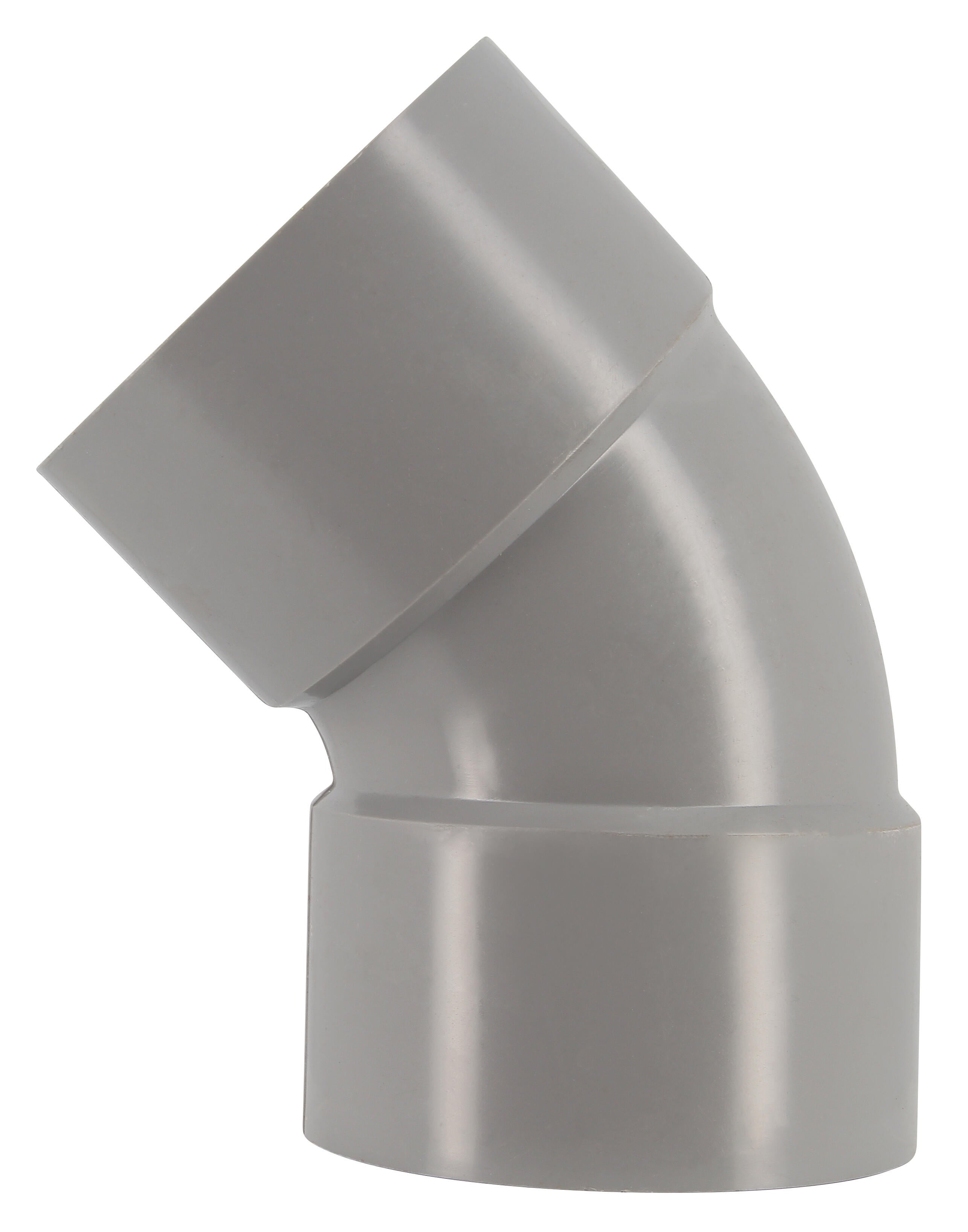 Coude femelle / femelle 45° pvc Diam.80 mm GIRPI - 2