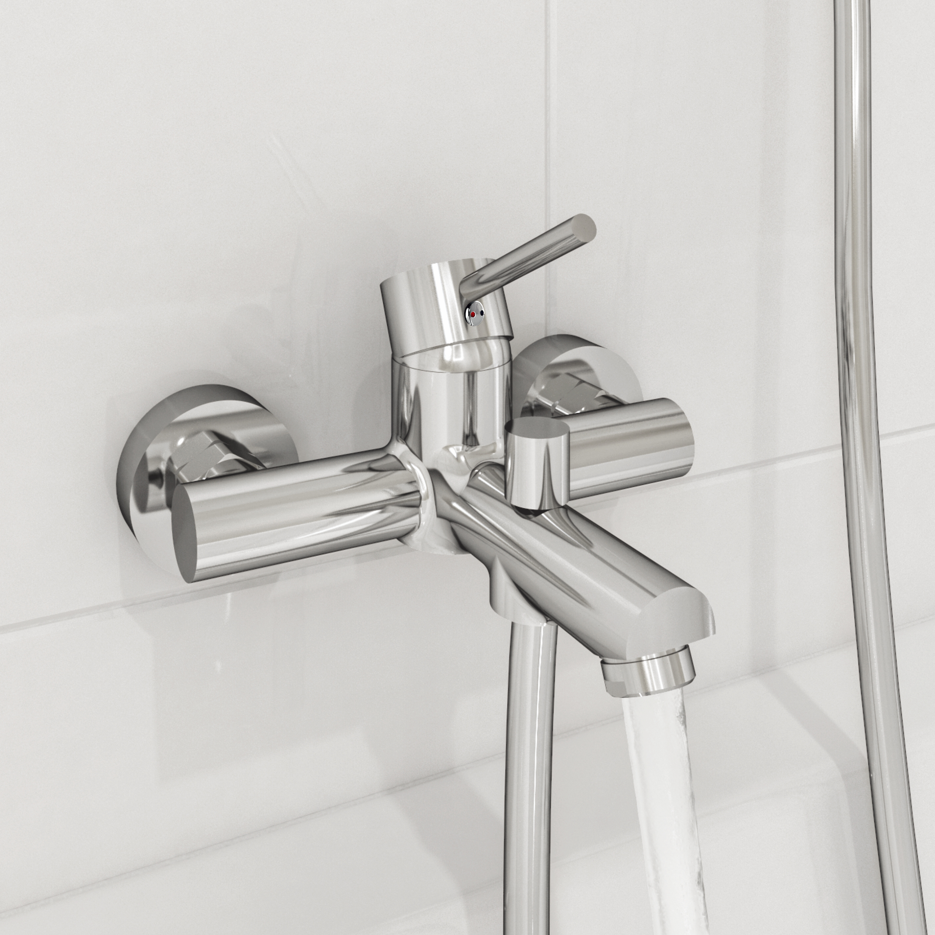 Bateria wannowa chrom Hilo Sensea - 6