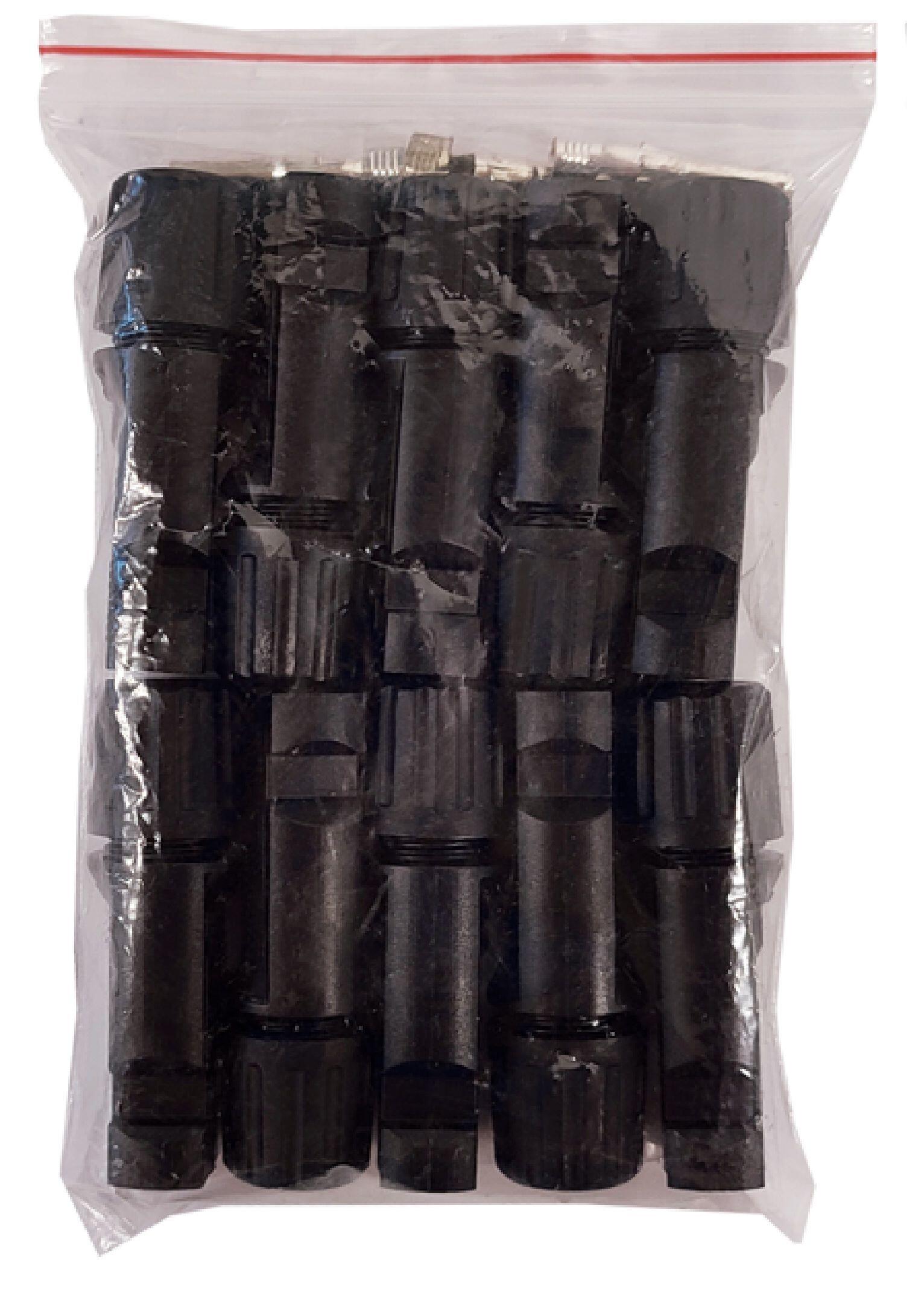 Conector Ficha MC4 Fêmea para ligação módulos Fotovoltaico (pack 10 unidadades) - 2