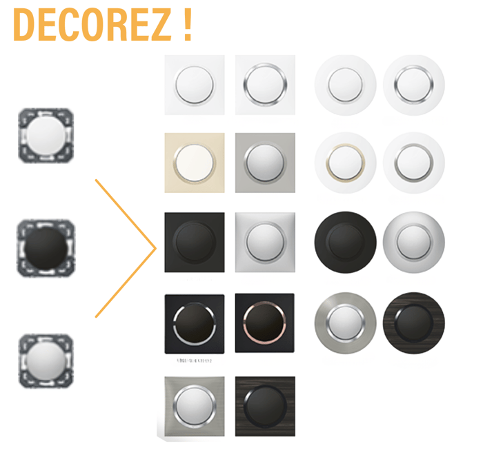 Sortie de câble et prise avec terre complet Dooxie, LEGRAND blanc Sortie de câble et prise avec terre complet Dooxie, LEGRAND blanc
