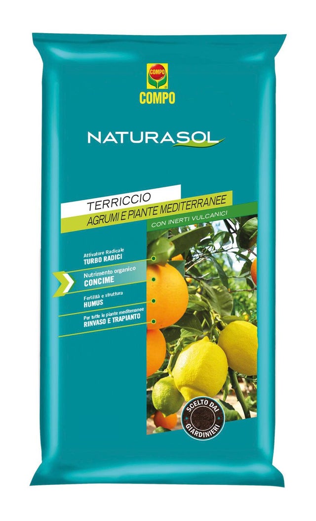 Terriccio COMPO NATURASOL agrumi 70L
