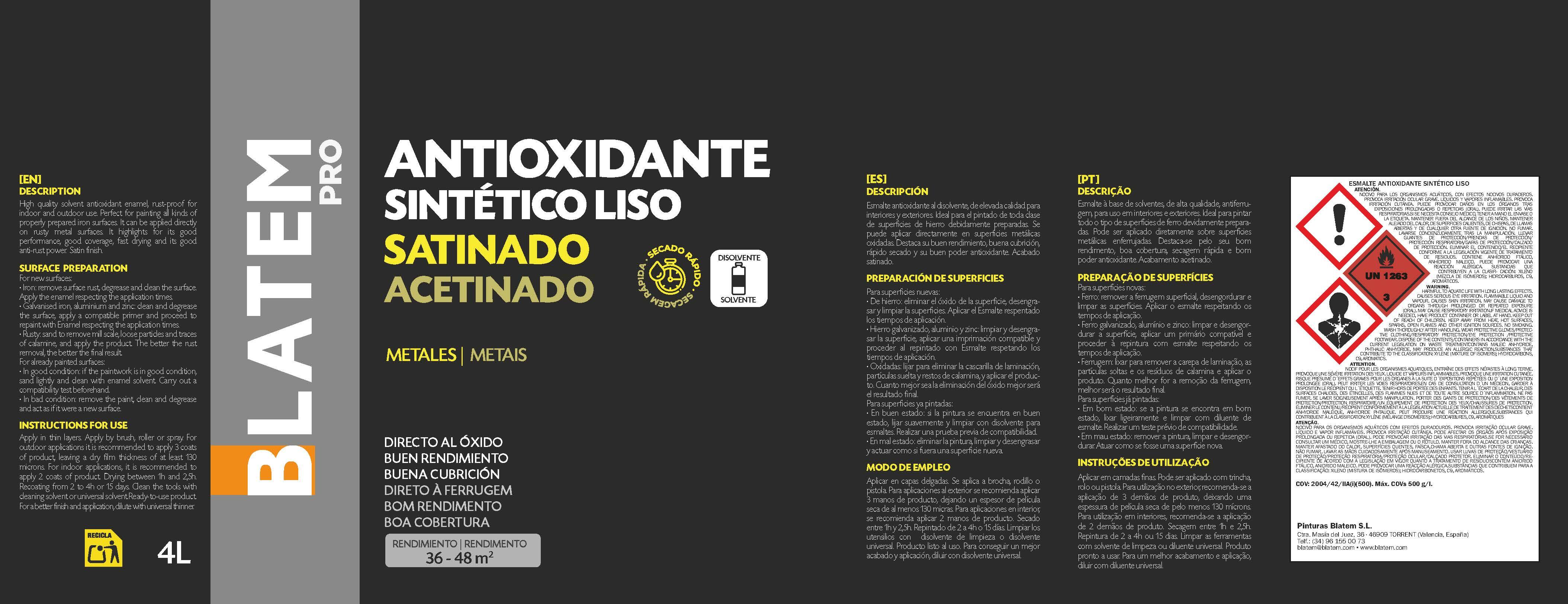 ESMALTE SINTETICO ANTIOXIDANTE BRILLANTE 4L VERDE CARRUAJE - 3