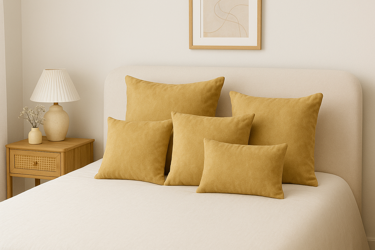 Almofada Logan 30x50cm mostarda - 5
