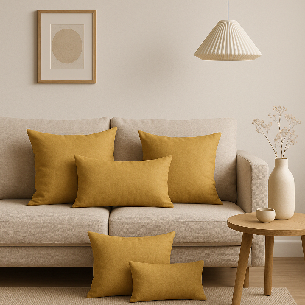 Almofada Logan 30x50cm mostarda - 4