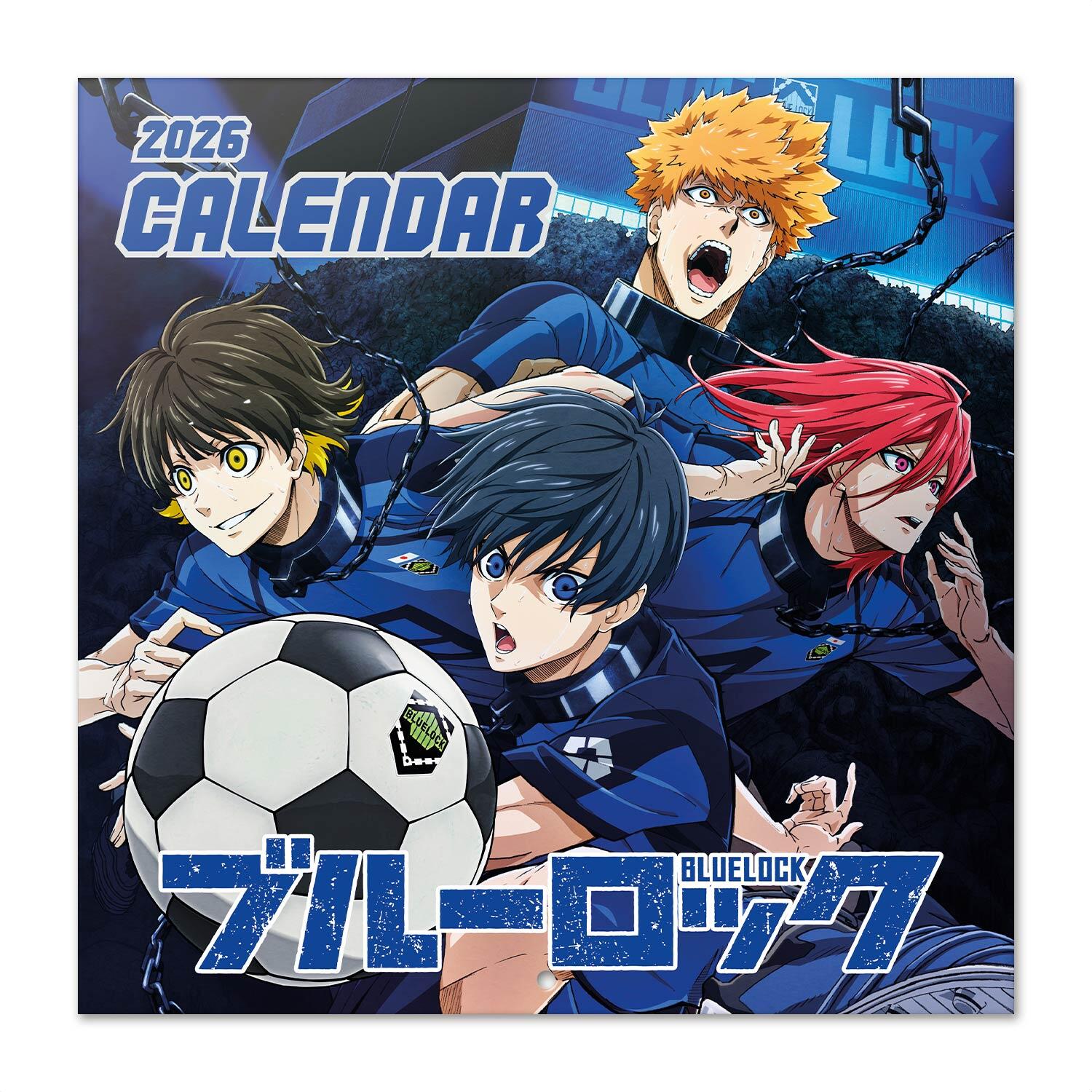 Calendrier Mural 2026 Bleach Officiel – Janvier à Décembre, 30x60 Cm, Illustrations Épiques Ichigo & Shinigami