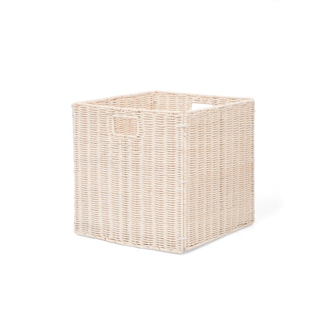 Panier kub beige L l.31 x P.31 x H.31 cm SPACEO