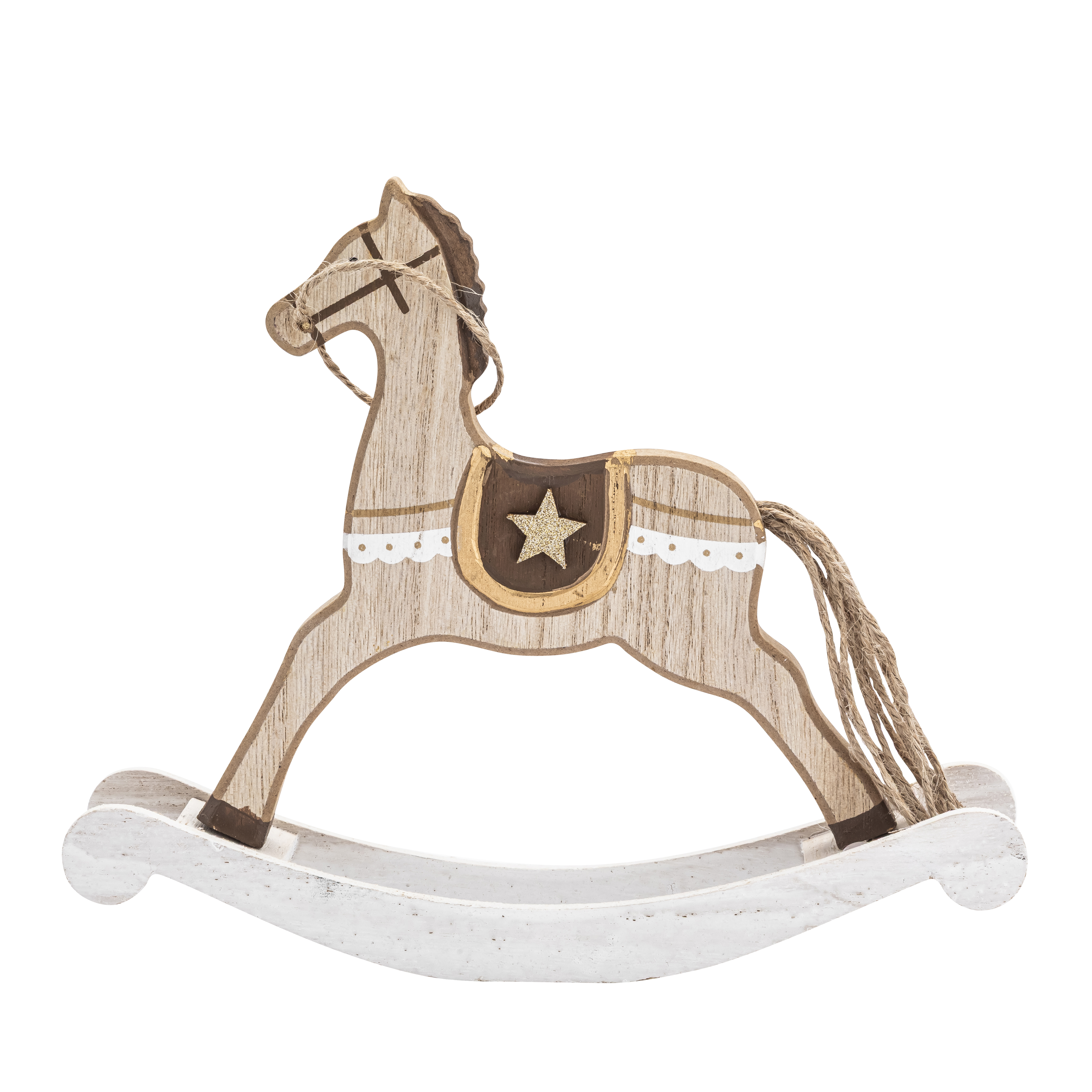 Figurka drewniana Konik wys. 15 cm