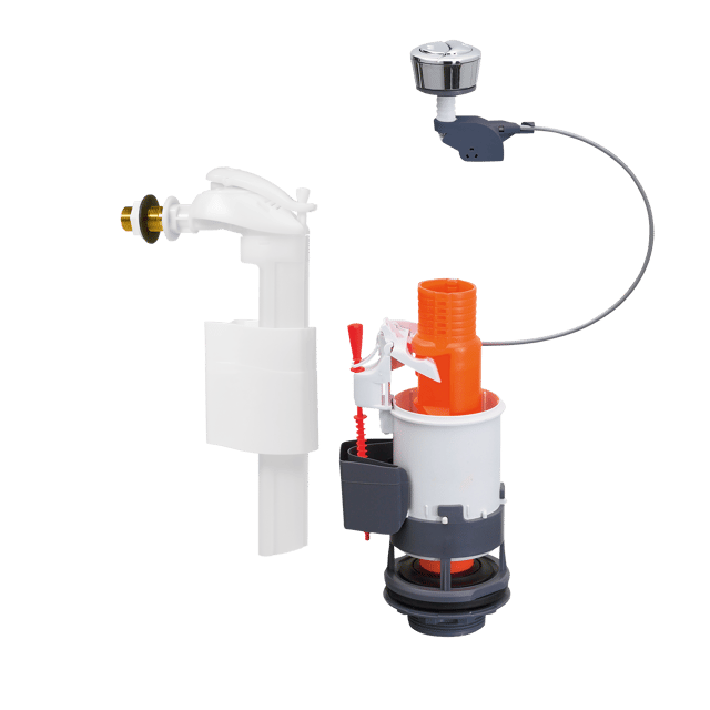 Chasse d'eau complète à câble double poussoir EQUATION