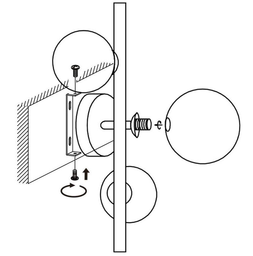 Applique glamour Fenix dorato 3X G9 NOVECENTO - 5