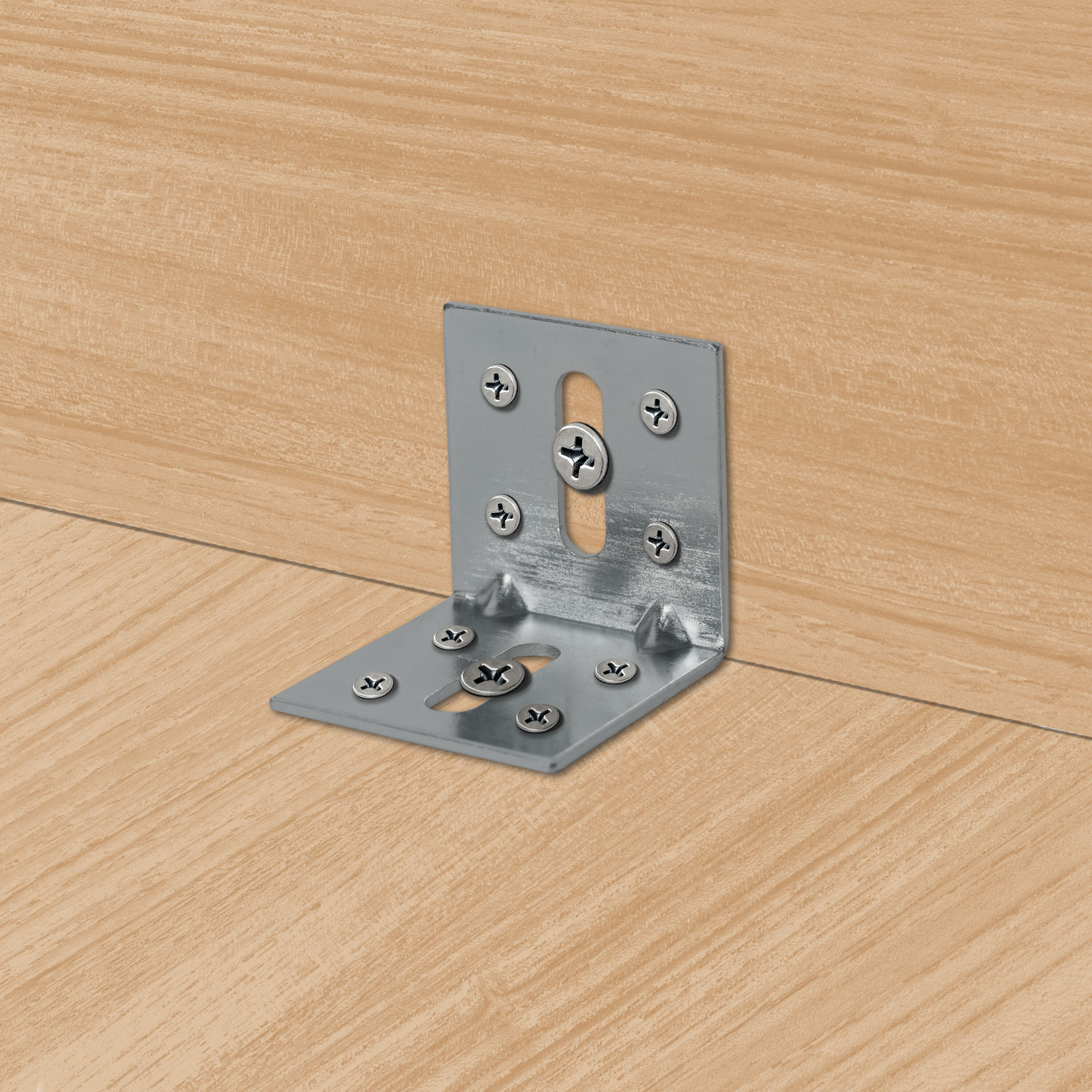 Esquadro regulável 50x50x50x2MM zincado - 2