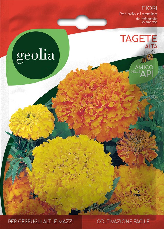 Semi per fiori di Tagete alta GEOLIA 0.01 g