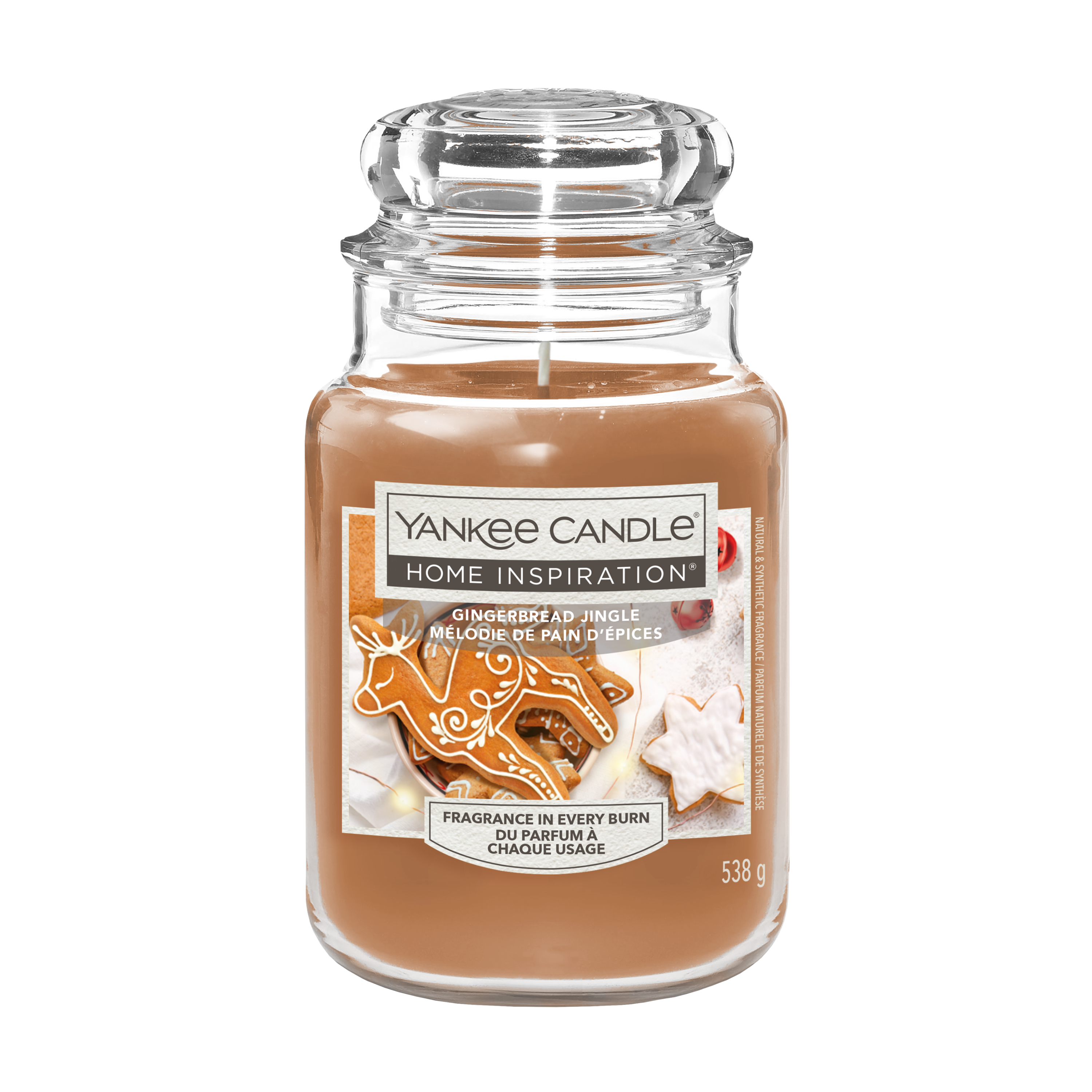Świeca zapachowa w szkle Gingerbread Yankee Candle 538 g