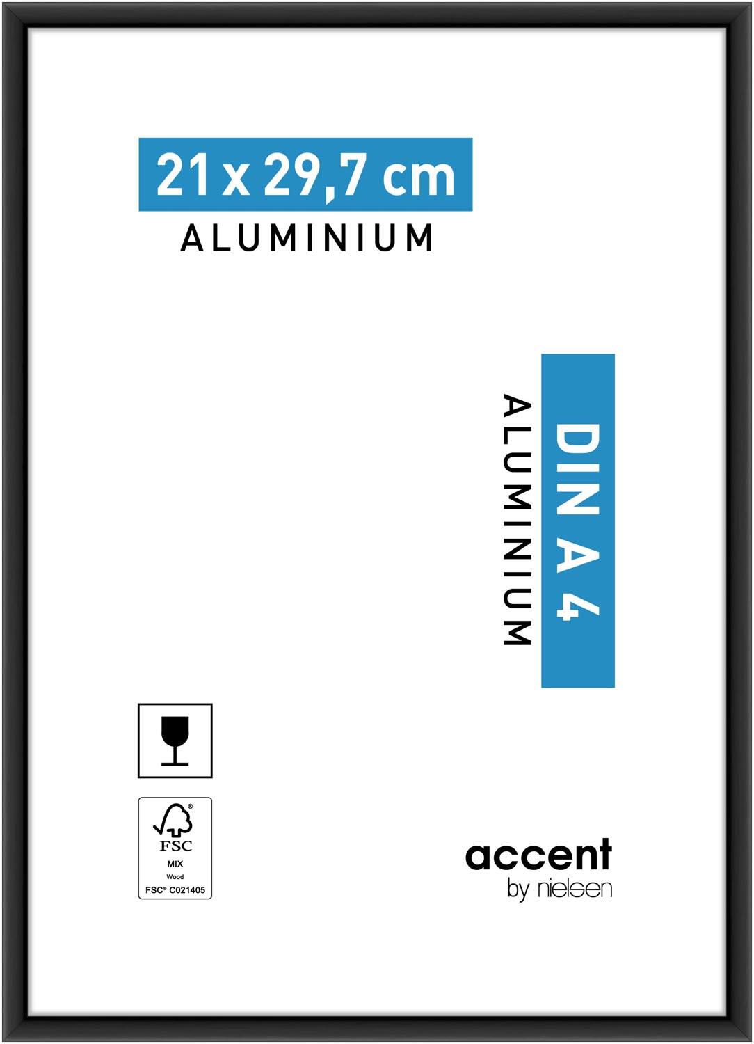 Marco Aluminio Accent negro 21X29.7 cm
 - 7