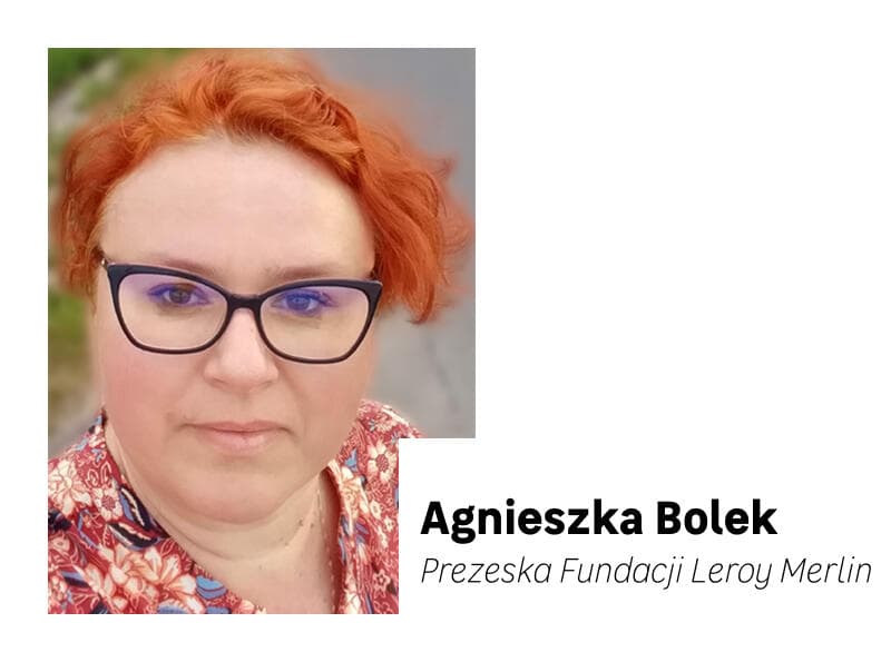 Agnieszka Bolek prezeska fundacji
