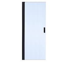 MAMPARA PANEL DE DUCHA ABATIBLE CARIBE PRO 90CM CON TIRADOR NEGRO - 2