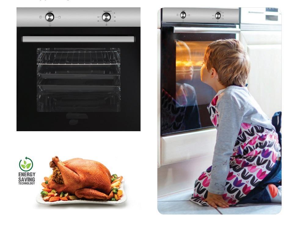 Cucina montata Dora rovere chiaro, lavello a destra, L 195 cm, completa di: cappa a camino, piano cottura a gas, forno - 4