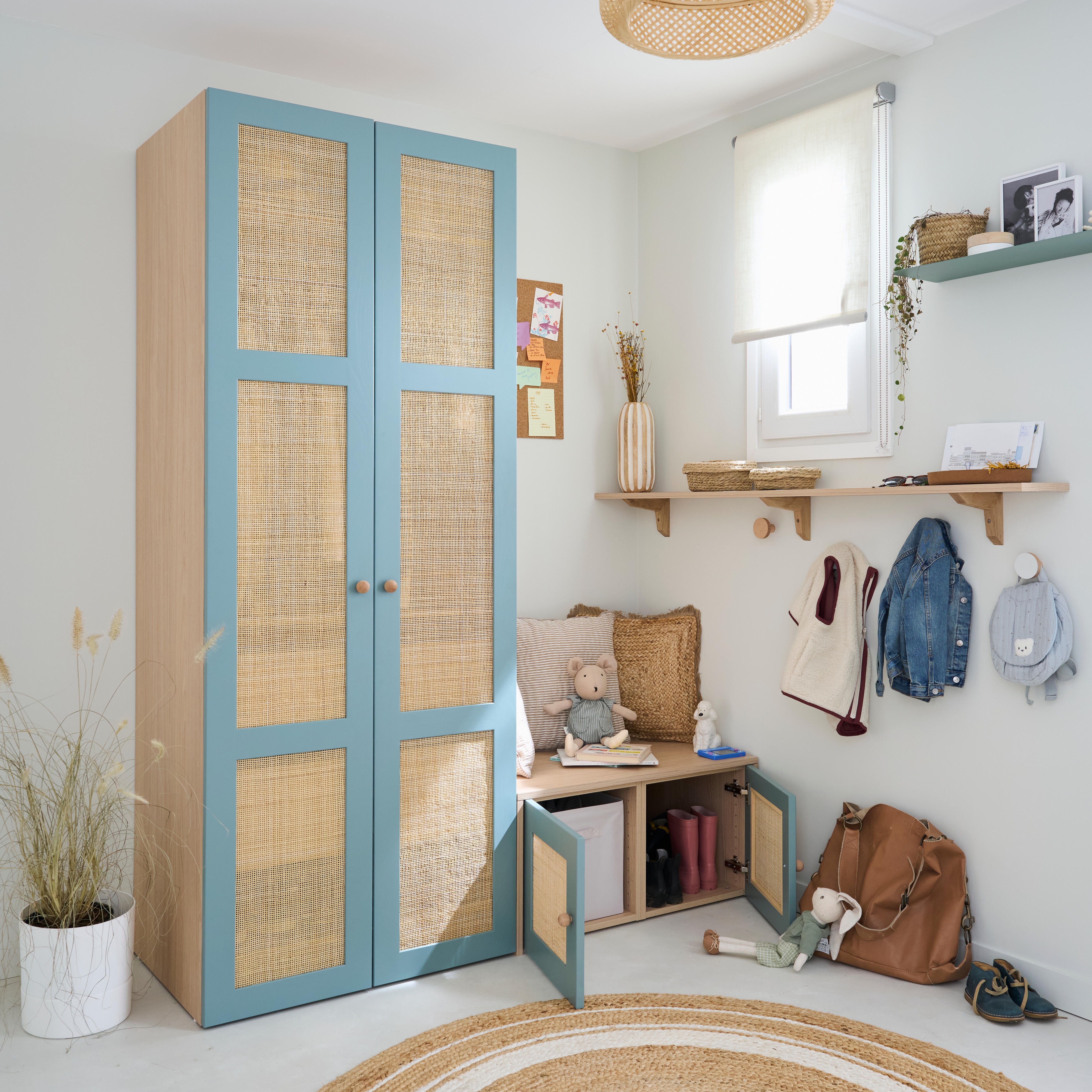 Caisson SPACEO Evo'M effet Chêne H.38,4 X L.40 X P.54 cm - 6