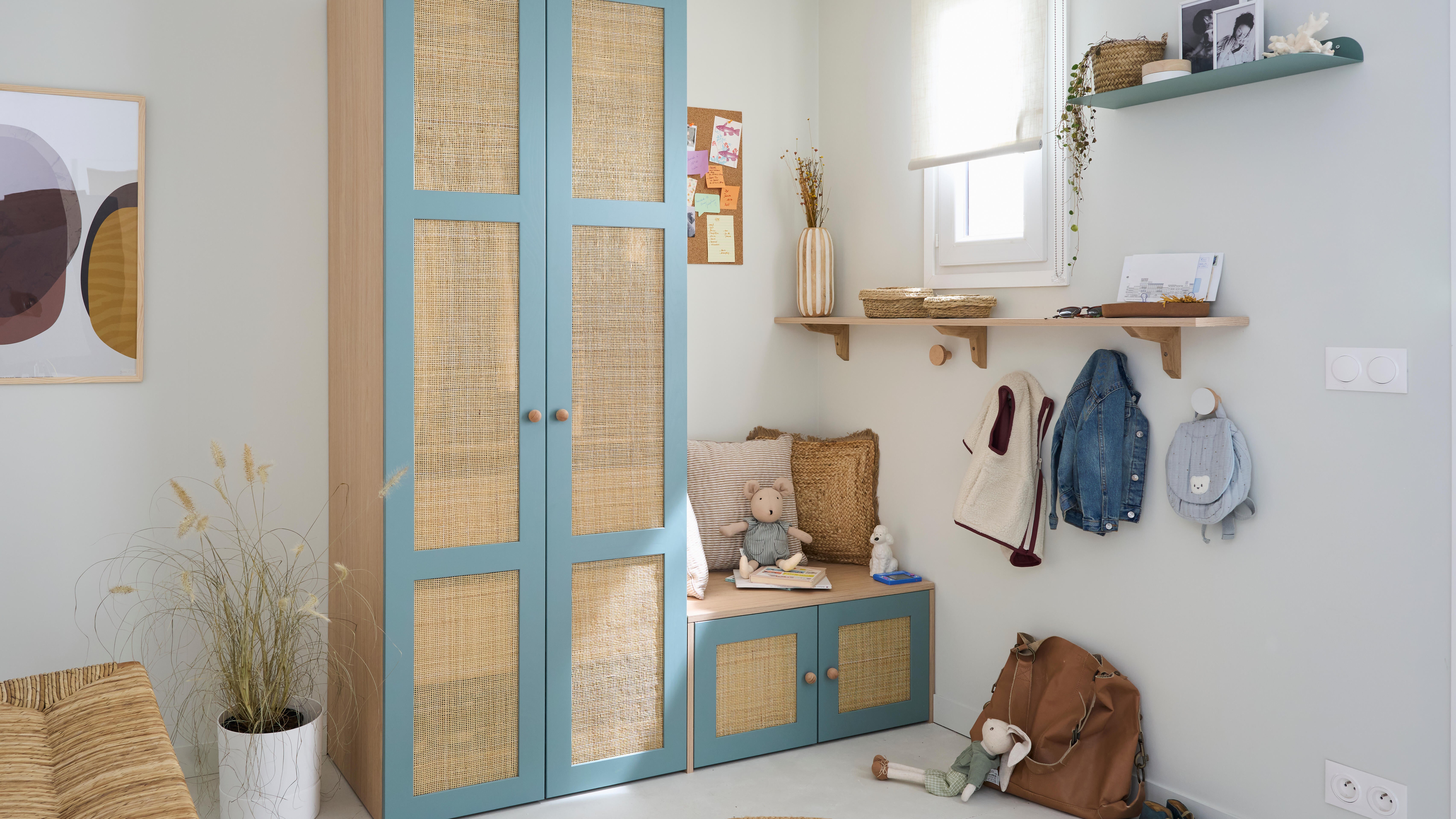 Caisson SPACEO Evo'M effet Chêne H.38,4 X L.40 X P.54 cm - 4