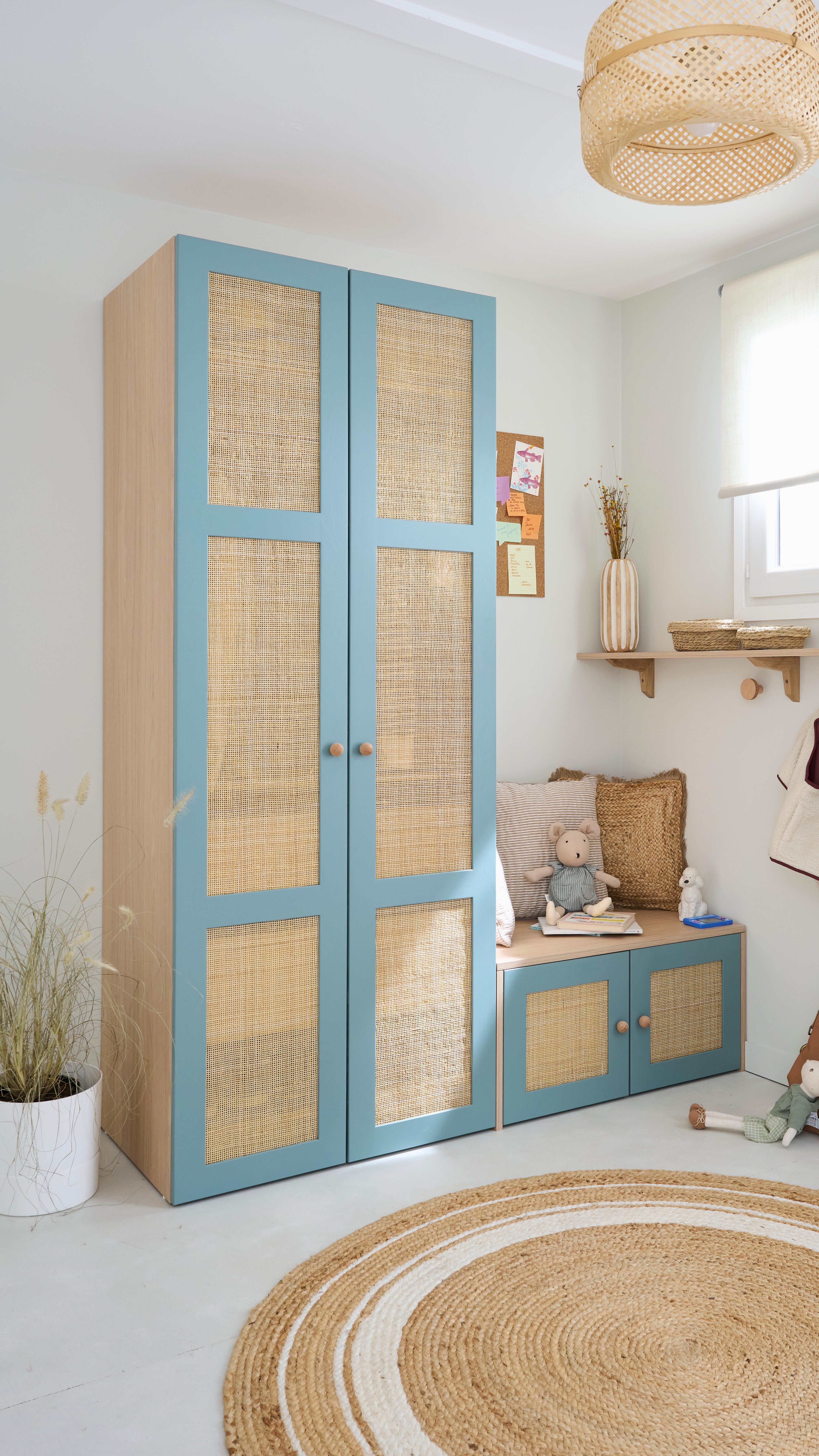 Caisson SPACEO Evo'M effet Chêne H.38,4 X L.40 X P.54 cm - 2