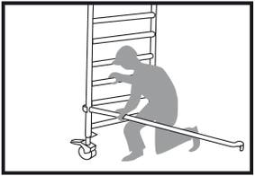 Une lateral y horizontal