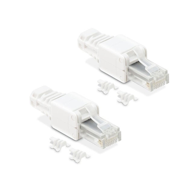 Lot de 2 fiches RJ45, METRONIC