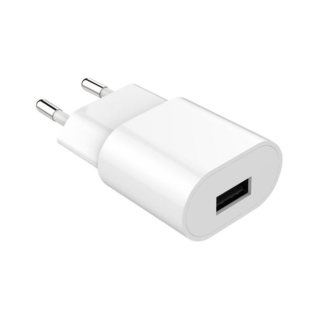 Chargeur de smartphone et tablette 1 USB,  usb ac 100-240 v blanc WOW