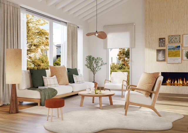 salón estilo nórdico