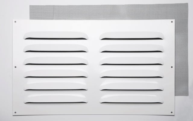 REJILLAS DE VENTILACIÓN ALUMINIO REFORZADAS SIN BORDE MOSQUITERA