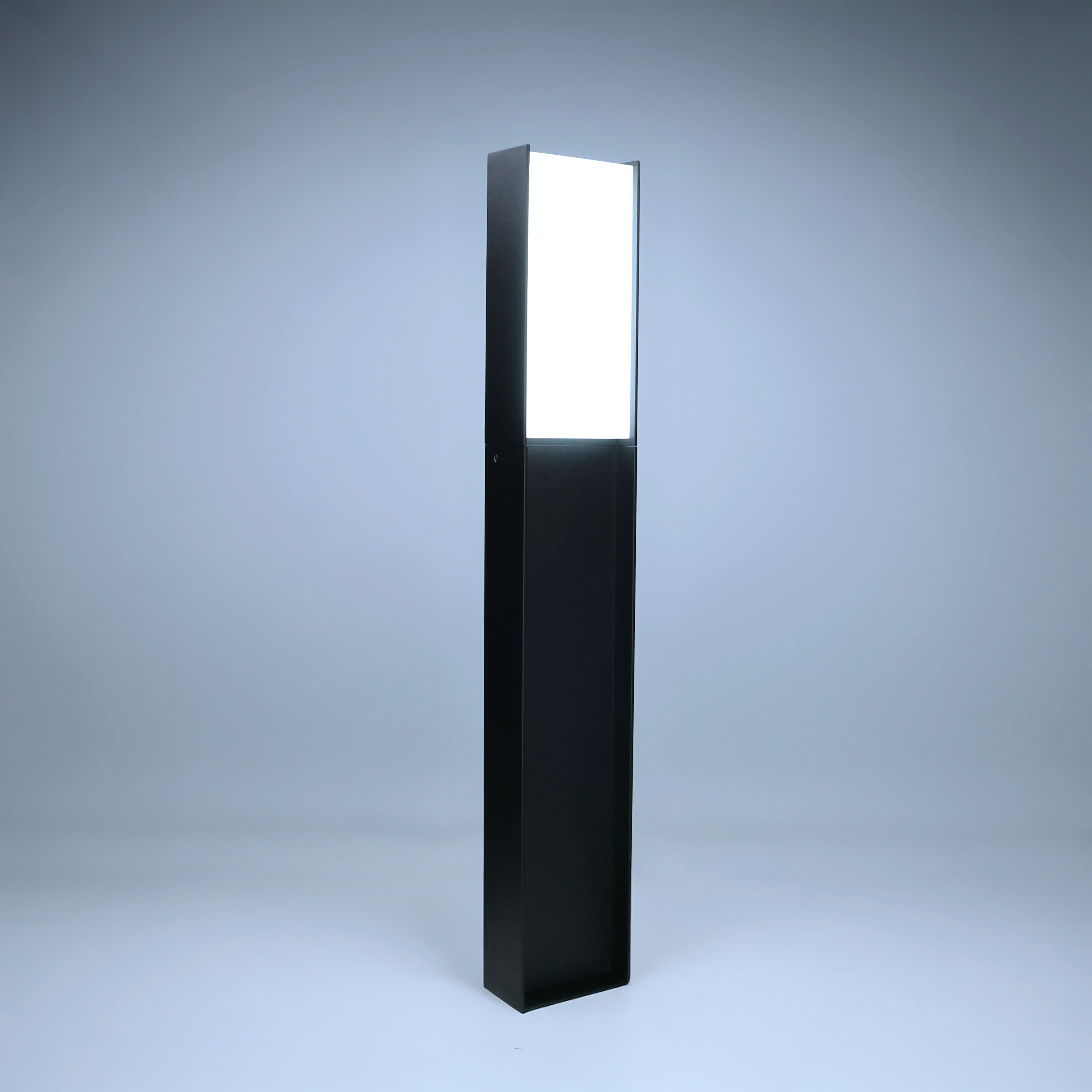 Baliza de jardín LED exterior CIZUR INSPIRE 65 cm 2850 lm negro resistencia IP65 - 14