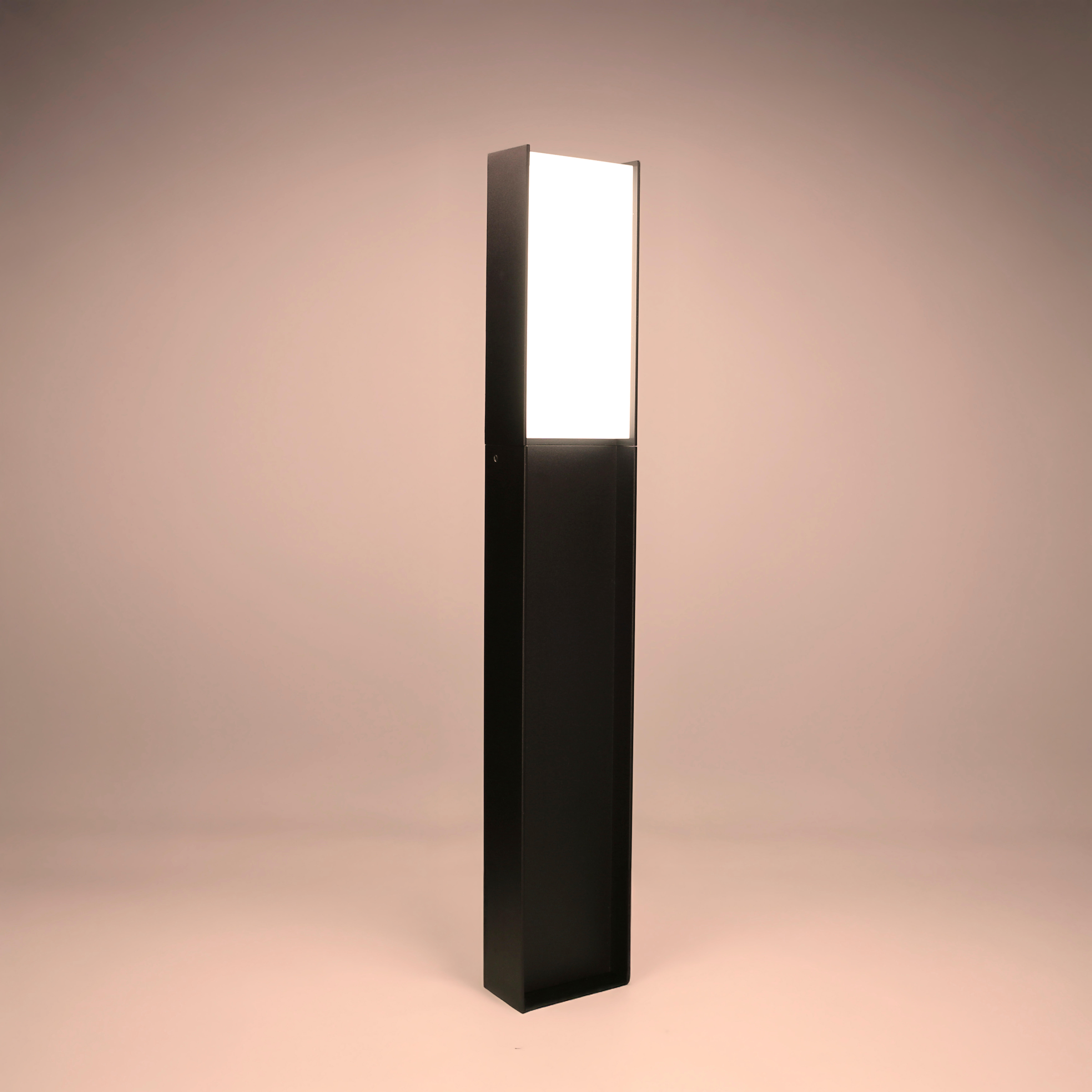 Baliza de jardín LED exterior CIZUR INSPIRE 65 cm 2850 lm negro resistencia IP65 - 13