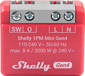 MÓDULO INTERRUPTOR-CONMUTADOR-MEDIDOR MINI WIFI SHELLY