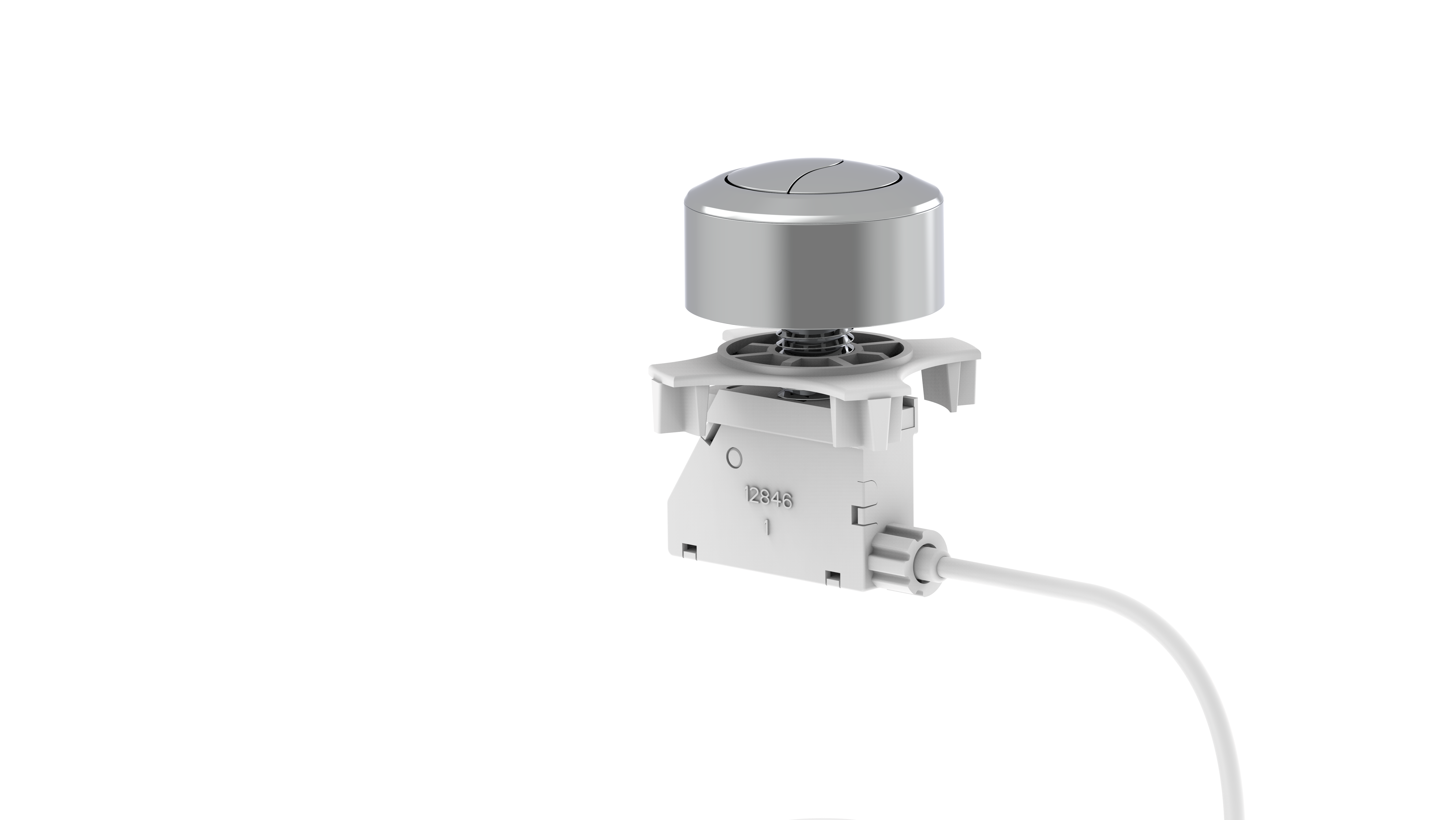 Descargador cable EQUATION doble pulsador 3/6l - 3
