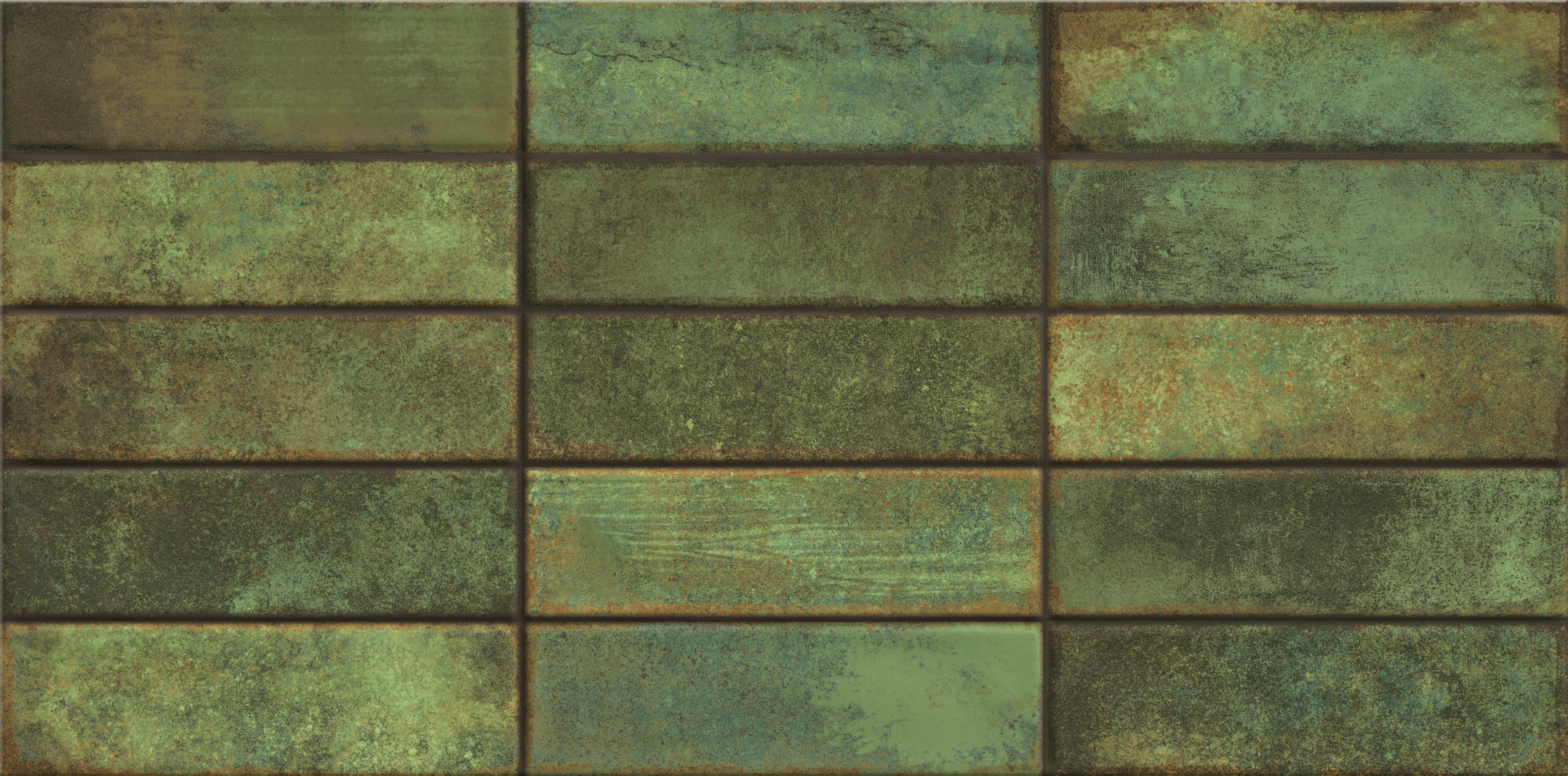 Glazura Convito Bricks Green 29.7 X 60 Cersanit