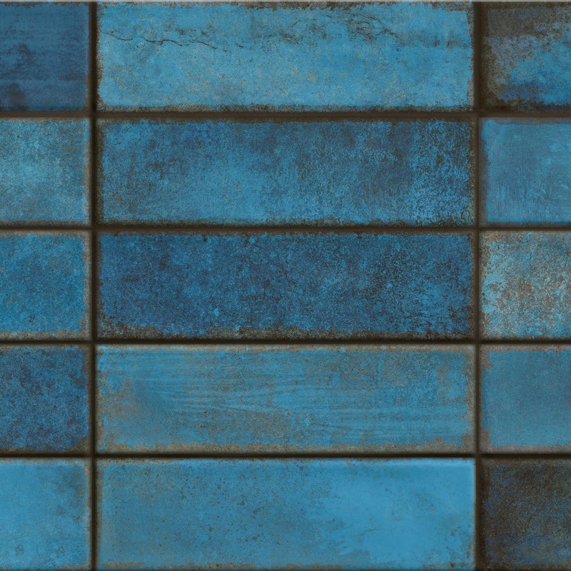 Glazura Convito Bricks Blue 29.7 X 60 Cersanit
