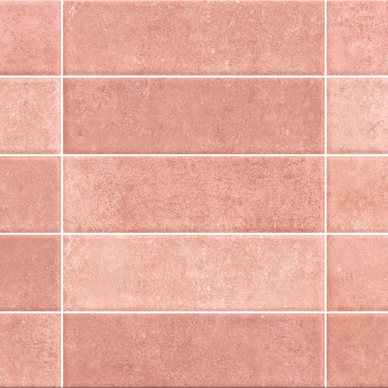 Glazura Convito Bricks Pink 29.7 X 60 Cersanit