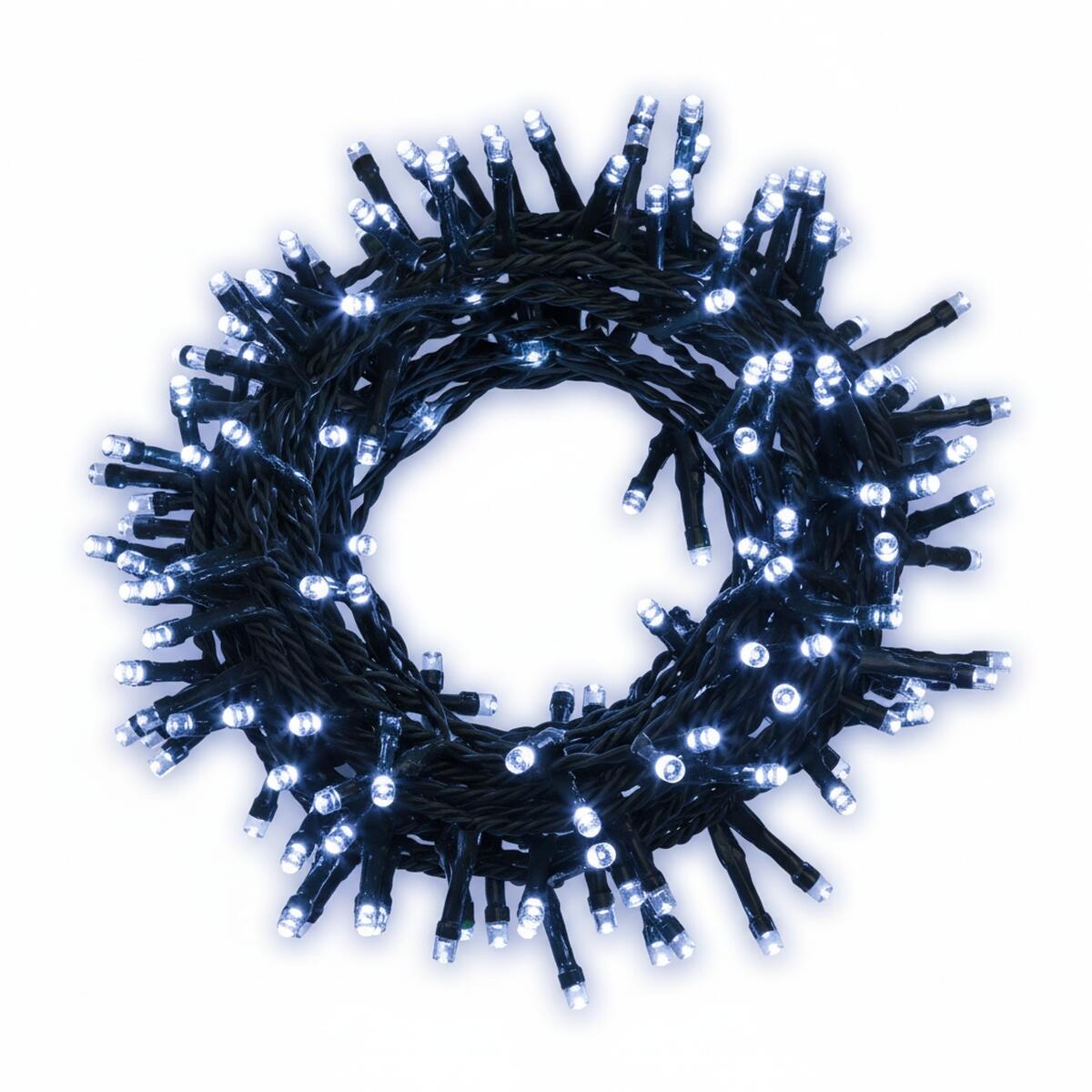 Catena luminosa per albero di Natale 500 luci LED bianche fredde 20.5 m programmabile - 2