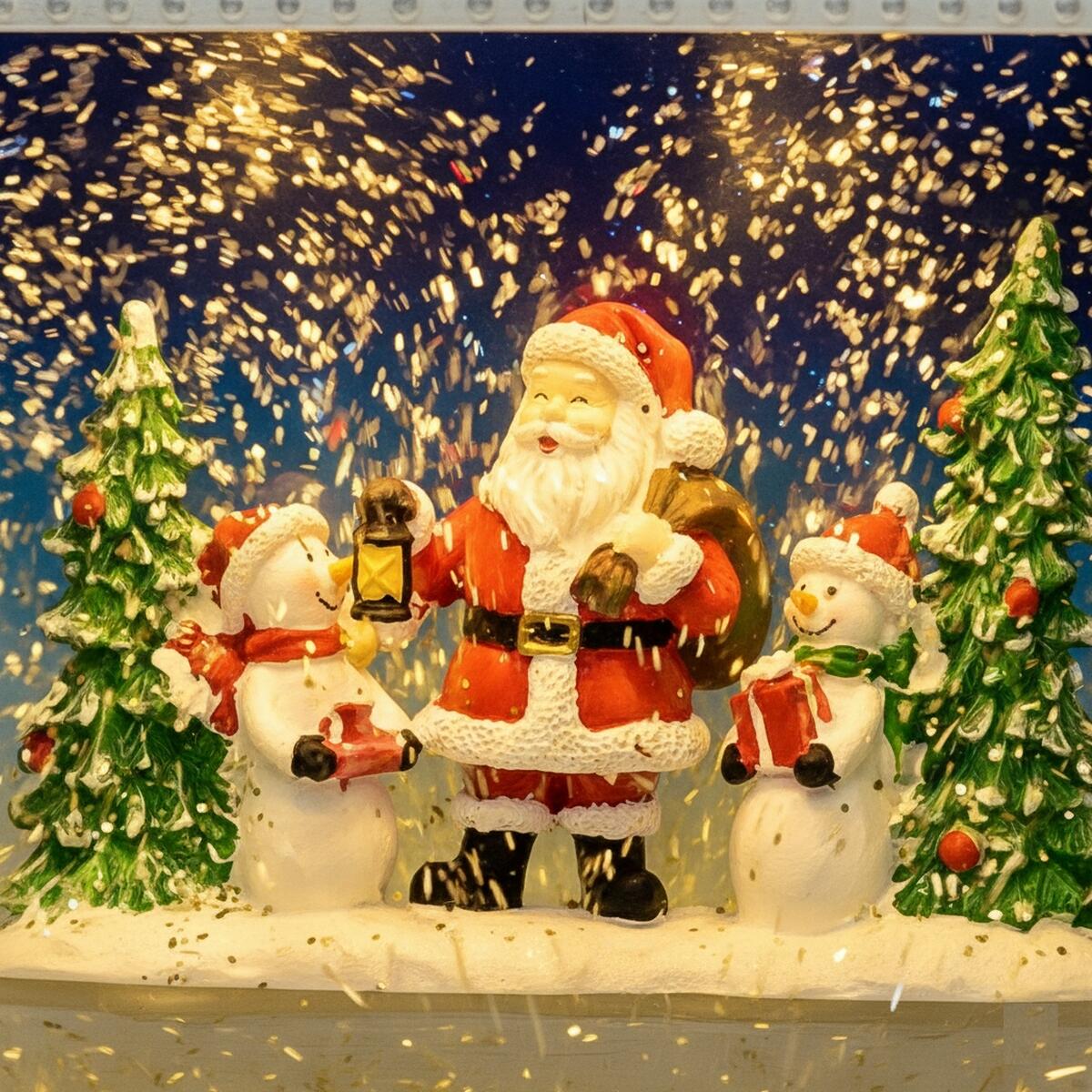 Figura natalizia illuminata Quadro led bianco caldo L 0.2 m x H 21 cm - 8