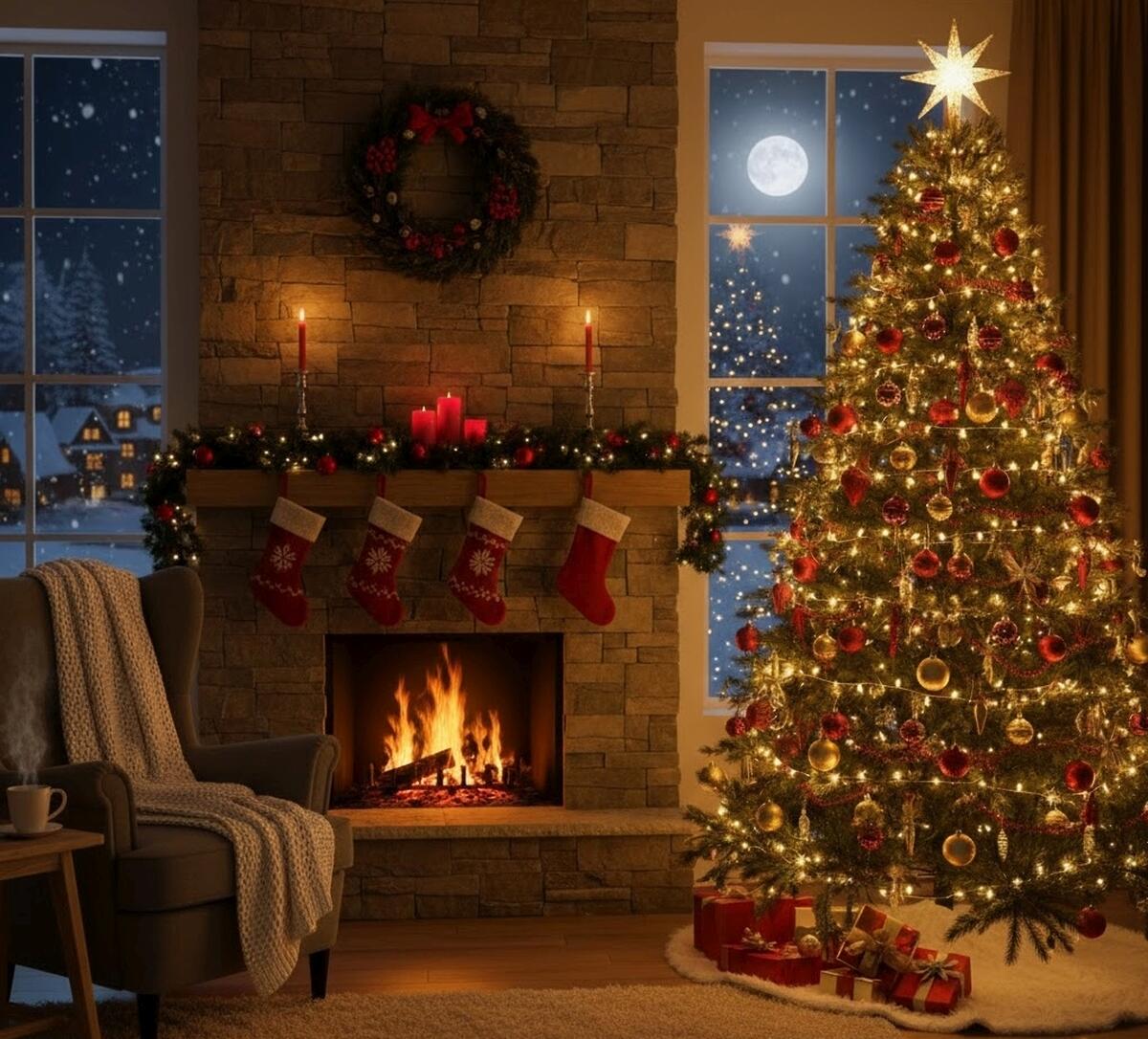 Filo di luci di natale 300 lampadine LED bianco caldo 22.5 m - 2