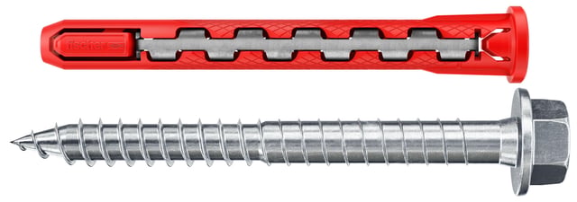 TACO HYBRID POWER 10 X 90 CON TORNILLO CABEZA HEXAGONAL 10UDS