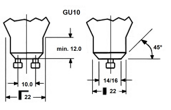 Ampoule LED GU10 3000K - SYLVANIA - 2