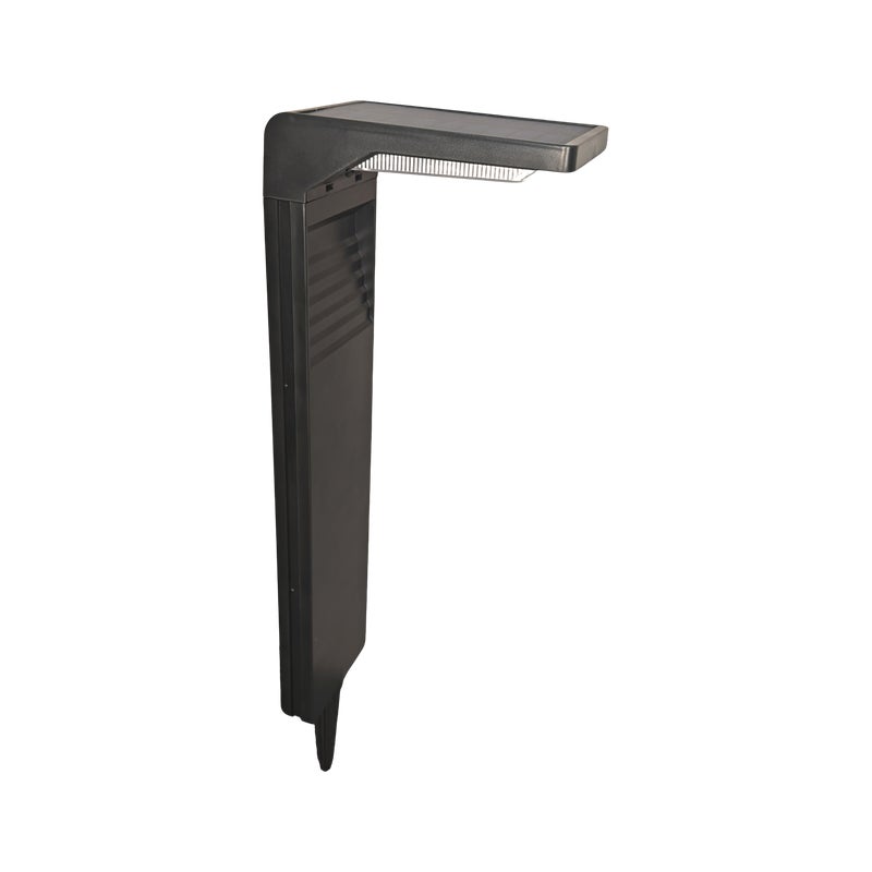 Słupek solarny Wernon 40 lm 42 cm czarny Goldlux