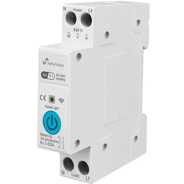 RELE-MEDIDOR PARA DIN SMART NIVIAN