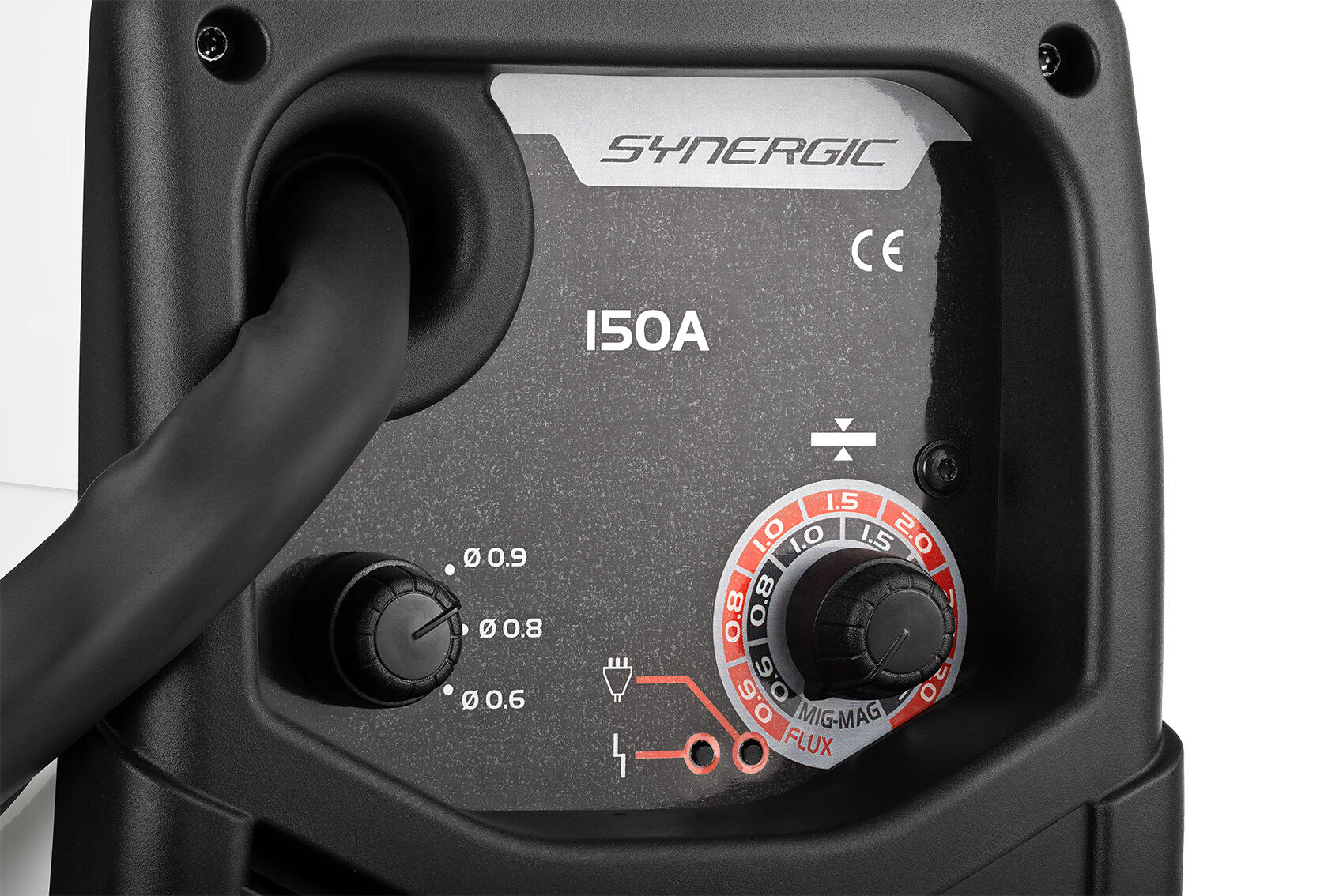 Saldatrice inverter TELWIN BIMAX 150i SYNERGIC mig-tig-mma 150 A 2650 W - 9