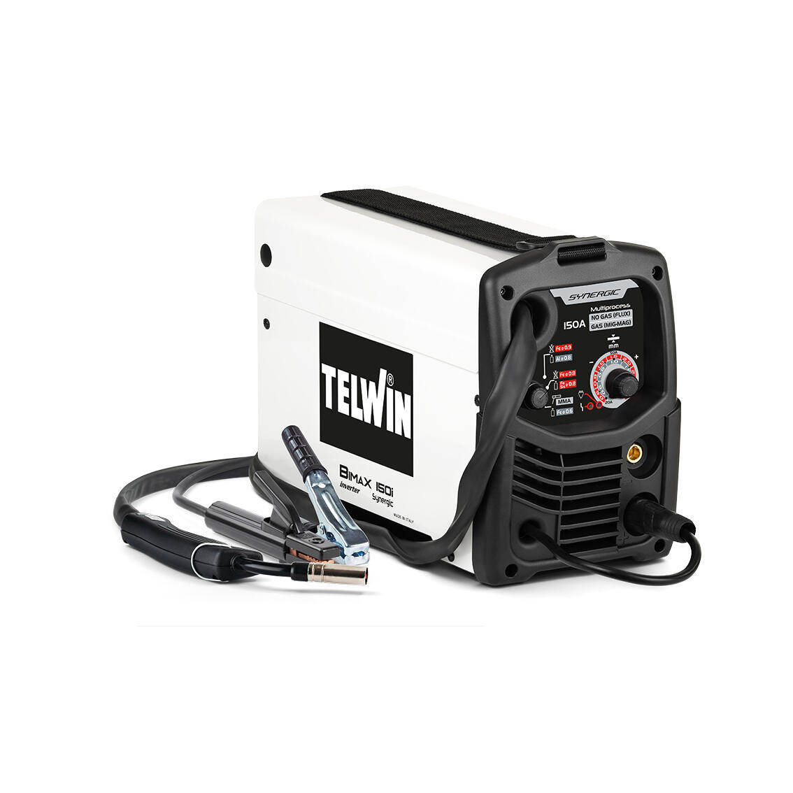 Saldatrice inverter TELWIN BIMAX 150i SYNERGIC mig-tig-mma 150 A 2650 W - 3