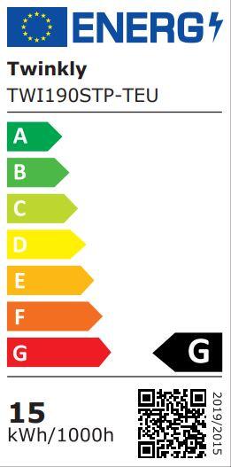 Guirlande rideau connecté L.5m x h.0,7m RGB Twinkly Icicle - 3