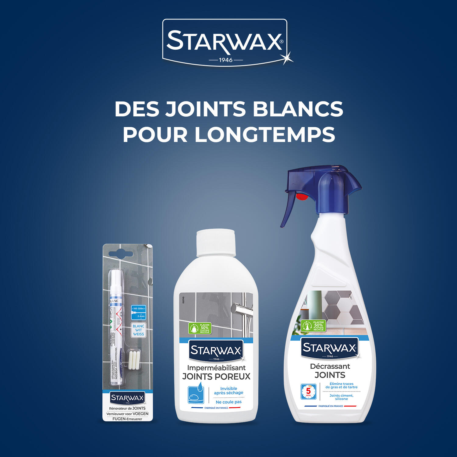 Décrassant STARWAX Joints, 0.5L - 6