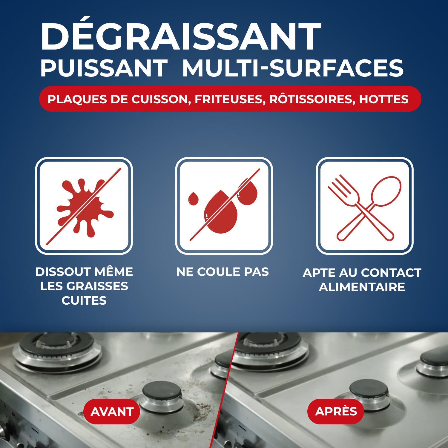 Dégraissant STARWAX Surpuissant cuisine, 0.5L - 5