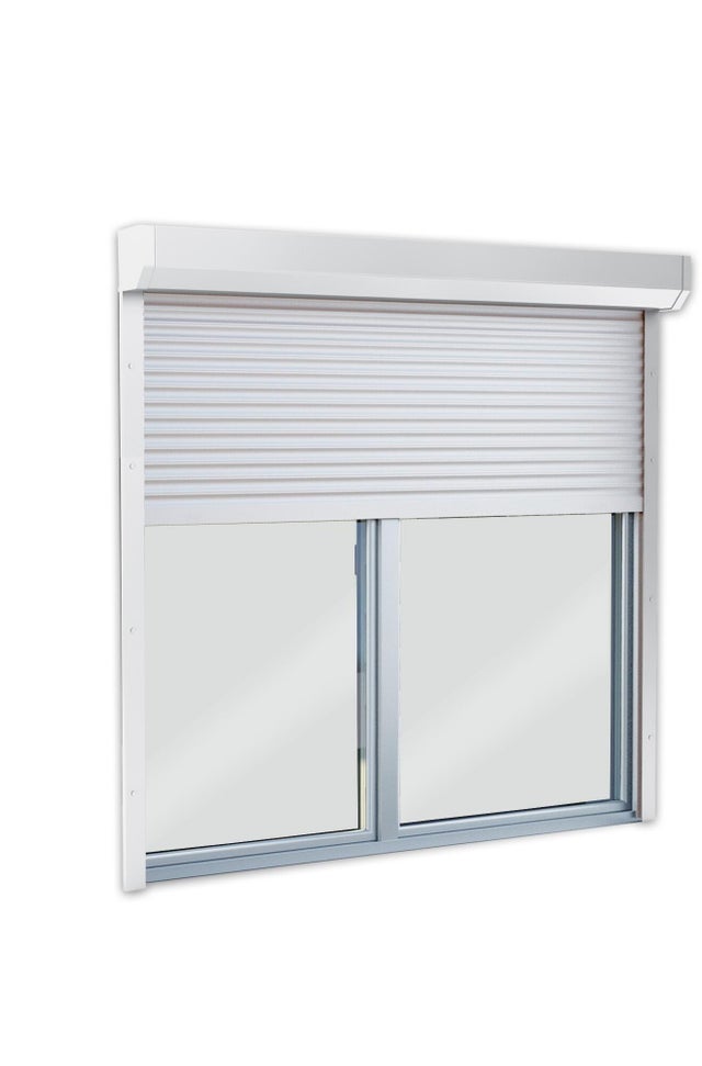 VOLET ROULANT FILAIRE EN ALUMINIUM BLANC H215xL180CM