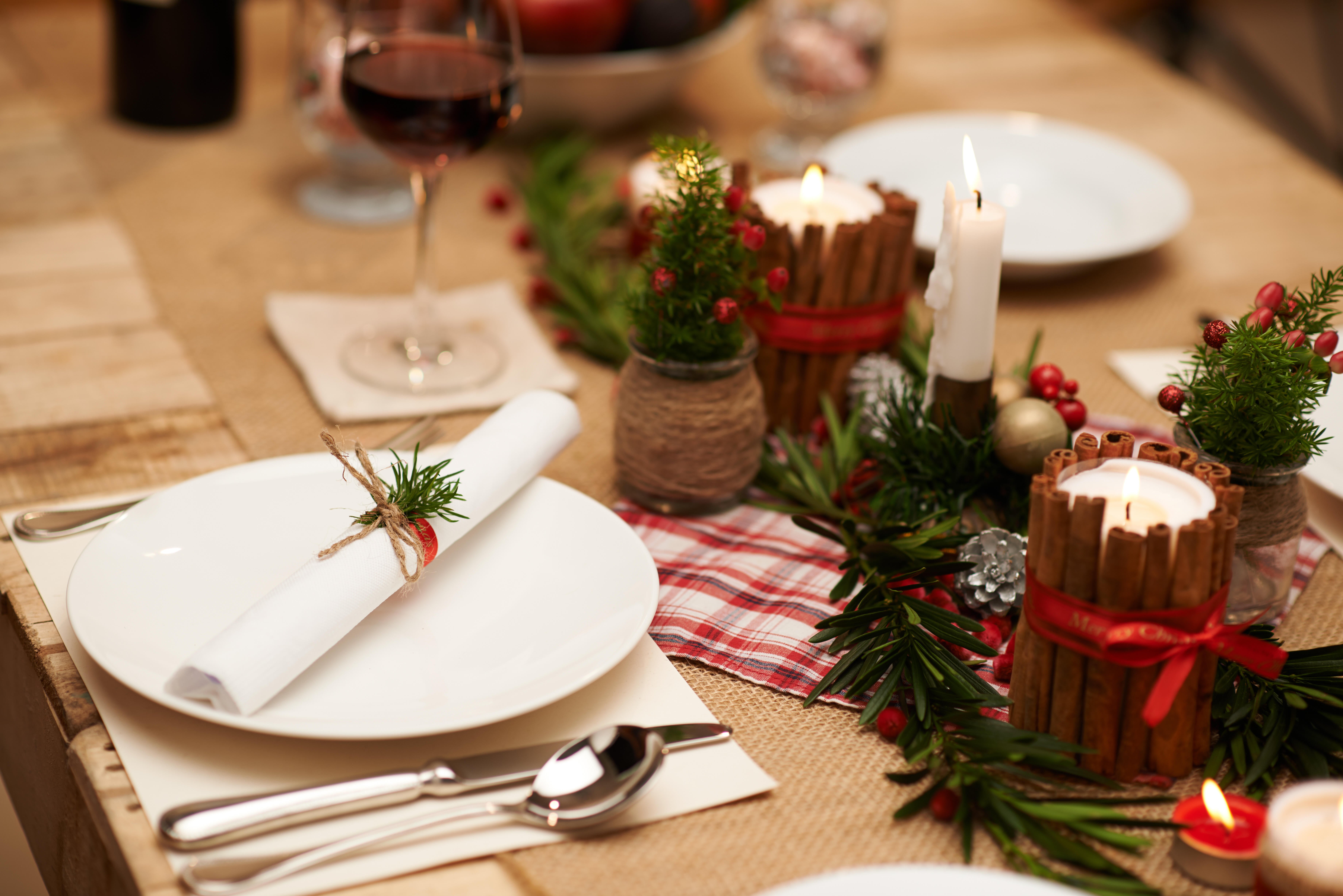 mesa de natal